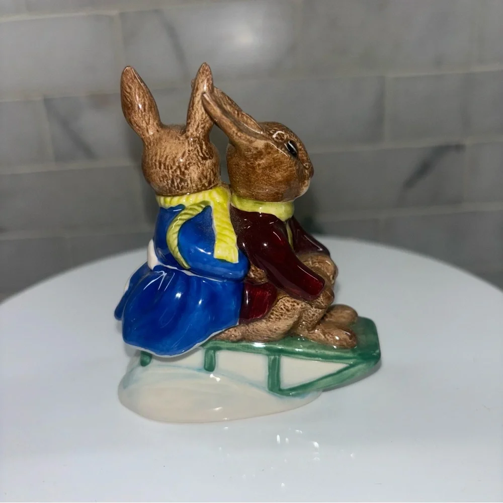 Vintage Royal Doulton Bunnykins Billie and Buntie